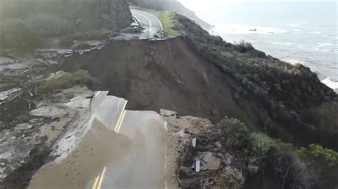 road collapse in california 2023